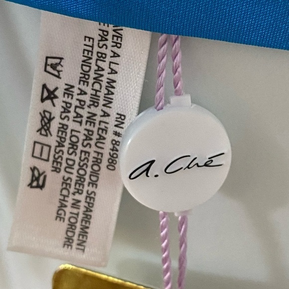 A. Che Fringe Underwire Bikini Top Size 32D NWT - Picture 6 of 11